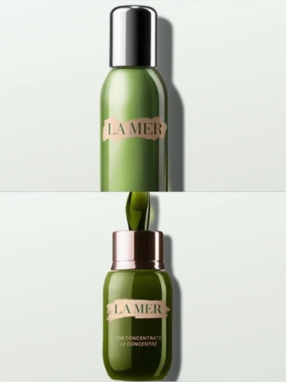 La Mer Bundle: Concentrate Serum (Sample) and Revitalizing Hydrating Serum